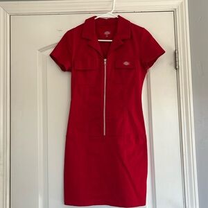 Dickies Red Dress